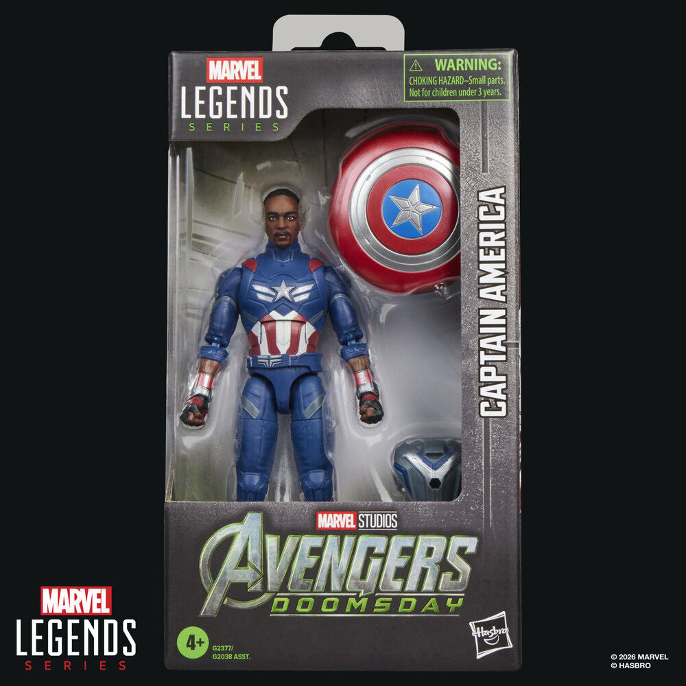 Hasbro Figura Capitan America Avengers Doomsday Marvel Legends Series 15cm (imagen 10 de 10)