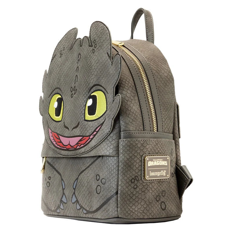Mochila Desdentao Como Entrenar a Tu Dragon Loungefly 25cm (imagen 2 de 8)