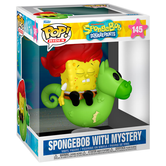 Bob Esponja Figura POP Rides Deluxe Spongebob with Mystery Funko