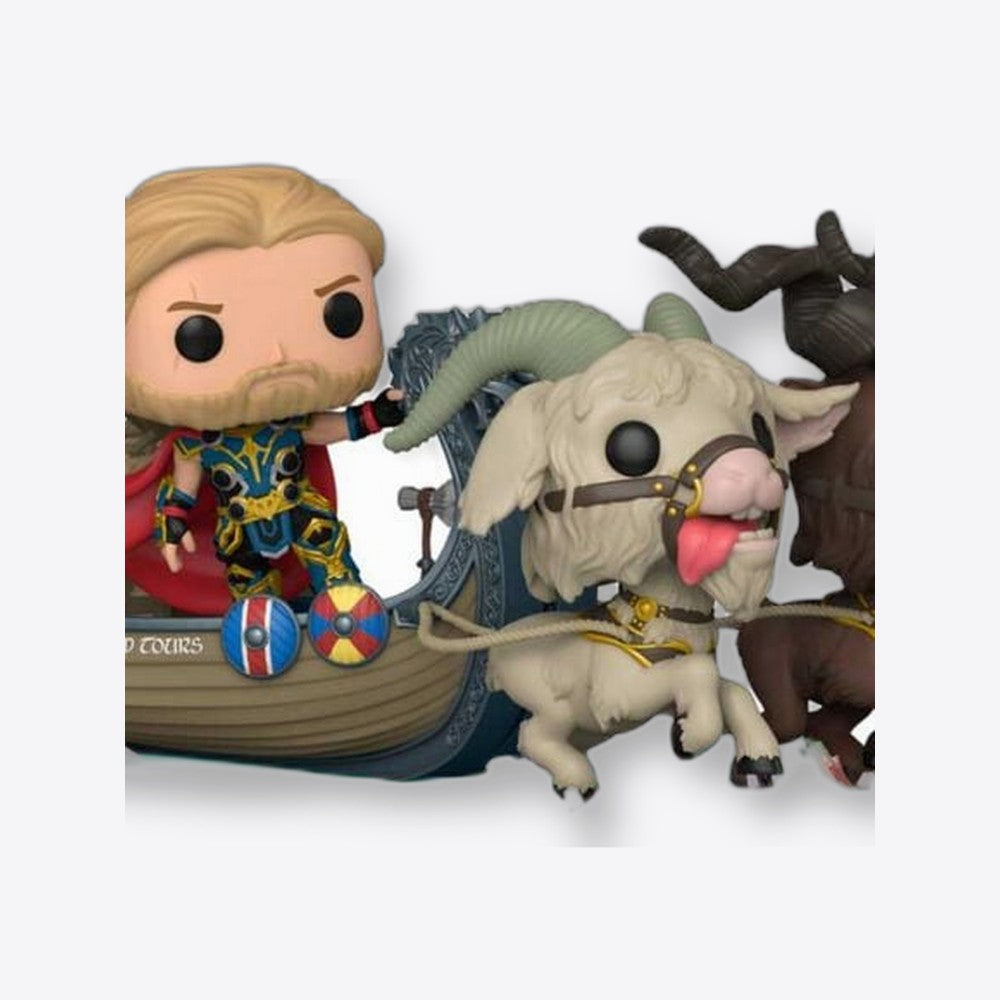 Funko Figura POP Marvel Thor Love and Thunder Thor Goat Boat (imagen 6 de 6)