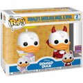 Blister 2 Figuras POP Disney Donald Duck - Donald Angel & Devil Exclusive | Funko
