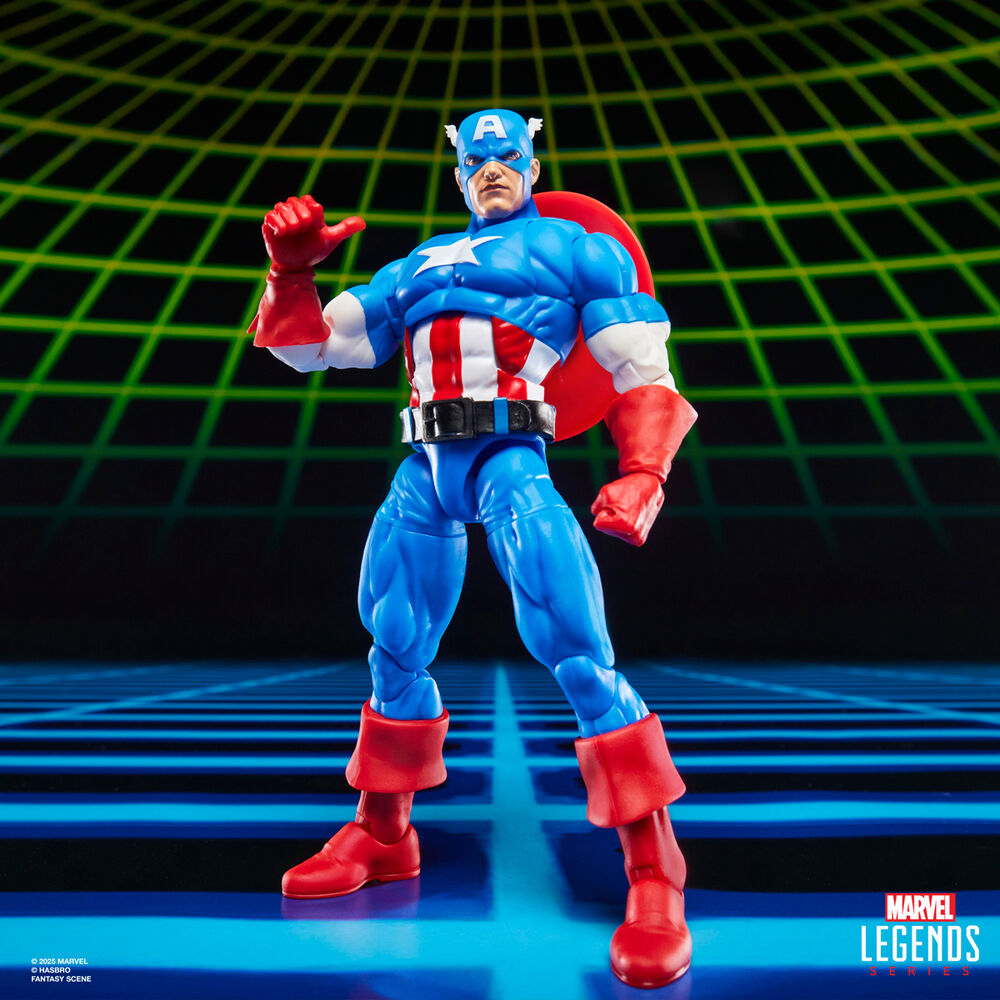 Hasbro Blister 2 figuras Capitan America & Venom Gameverse Marvel Legends Series 15cm (imagen 8 de 10)
