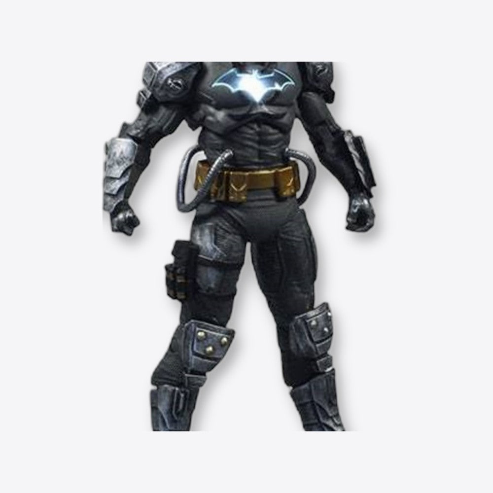 Figura mcfarlane toys dc multiverse batman hazmat suit gold etiqueta luz logo batman (imagen 5 de 6)