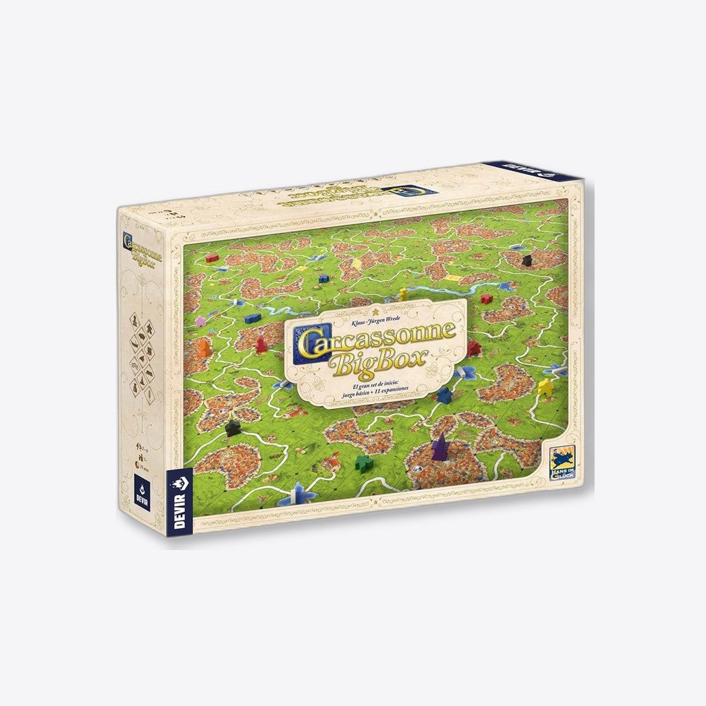 Juego de mesa devir carcassonne big box (imagen 2 de 6)