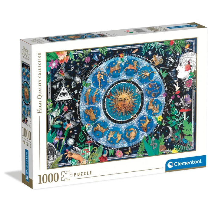 Misterio Puzzle Carta Astrológica Zodiaco 1000pzs