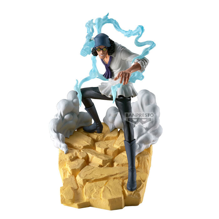 Kuzan One Piece Senkozekkei Figura - 17cm | Banpresto