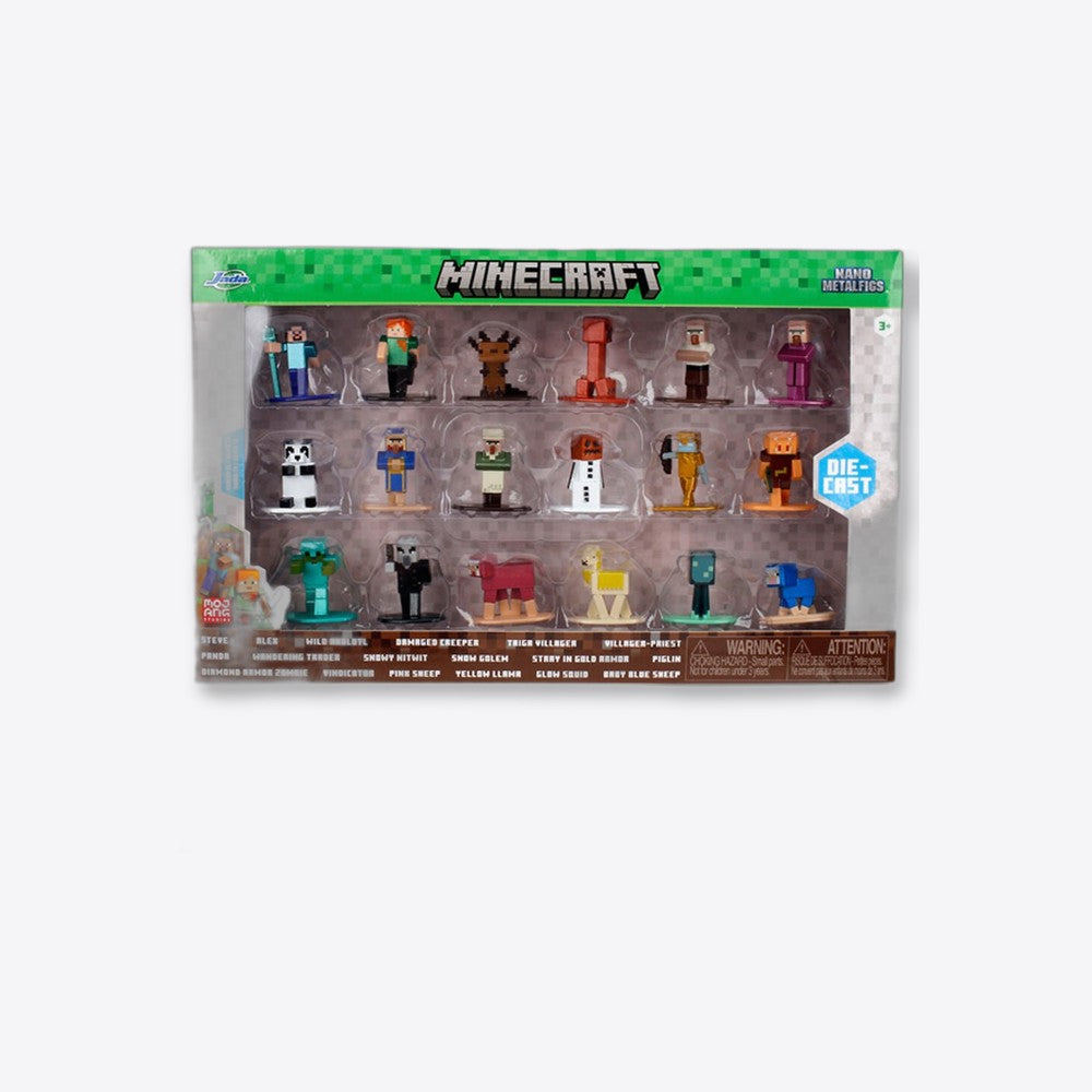 Jada Toys Blister 18 figuras Minecraft 4cm (imagen 4 de 6)
