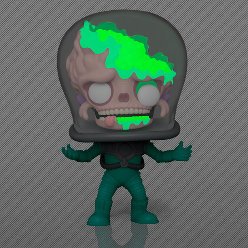 Funko Figura POP Mars Attacks Martian Soldier Exclusive Chase (imagen 2 de 3)