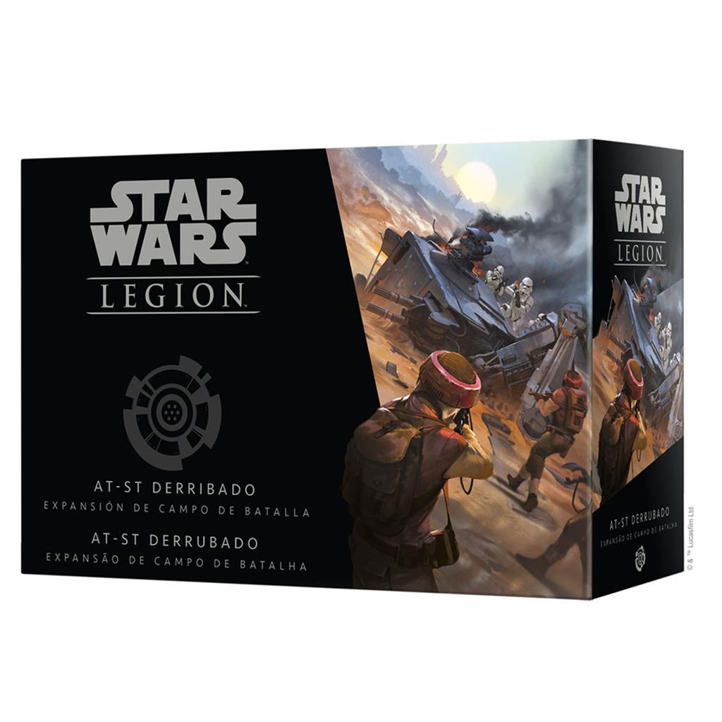 Asmodee Juego de mesa star wars legion : at - st derribado pegi 14