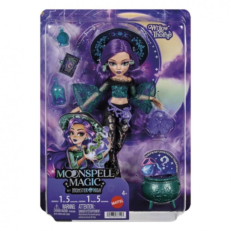 Mattel Muñeca Willow Nature Moonspell Magic Monster High (imagen 3 de 6)