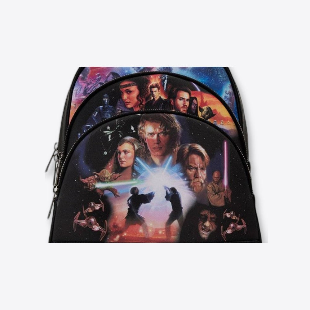 Mini mochila loungefly star wars trilogia 2 (imagen 5 de 6)