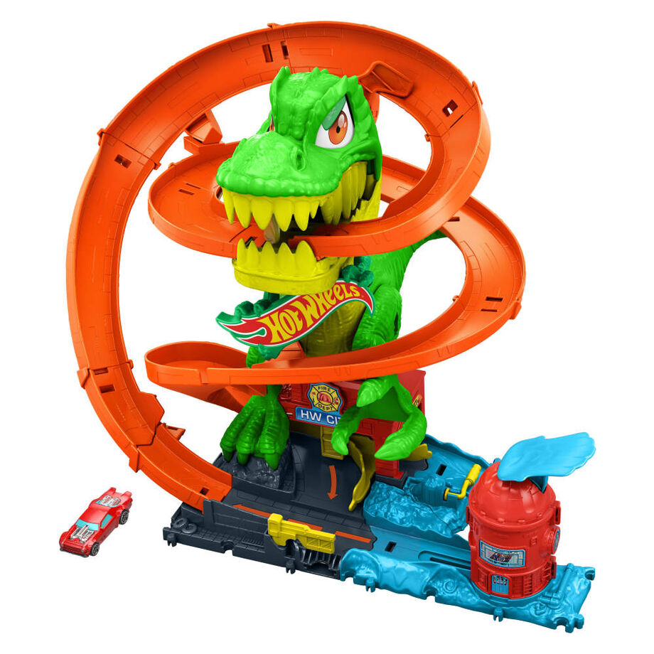 T-Rex City Estación Bomberos - Coches Y Circuitos | Mattel