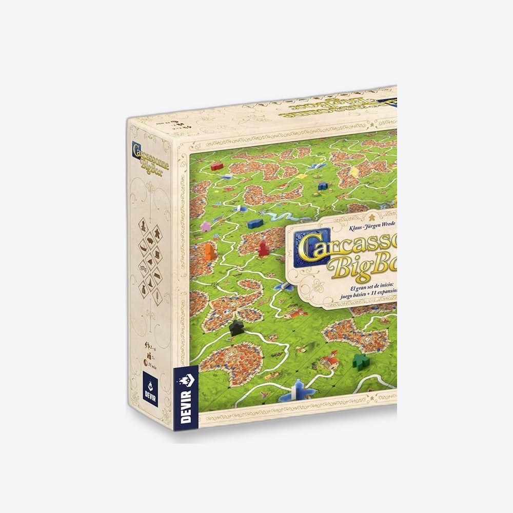 Juego de mesa devir carcassonne big box (imagen 3 de 6)
