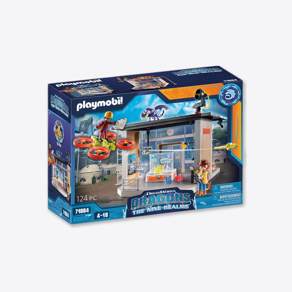 Playmobil dragones: nine realms : laboratorio icaris (imagen 2 de 6)