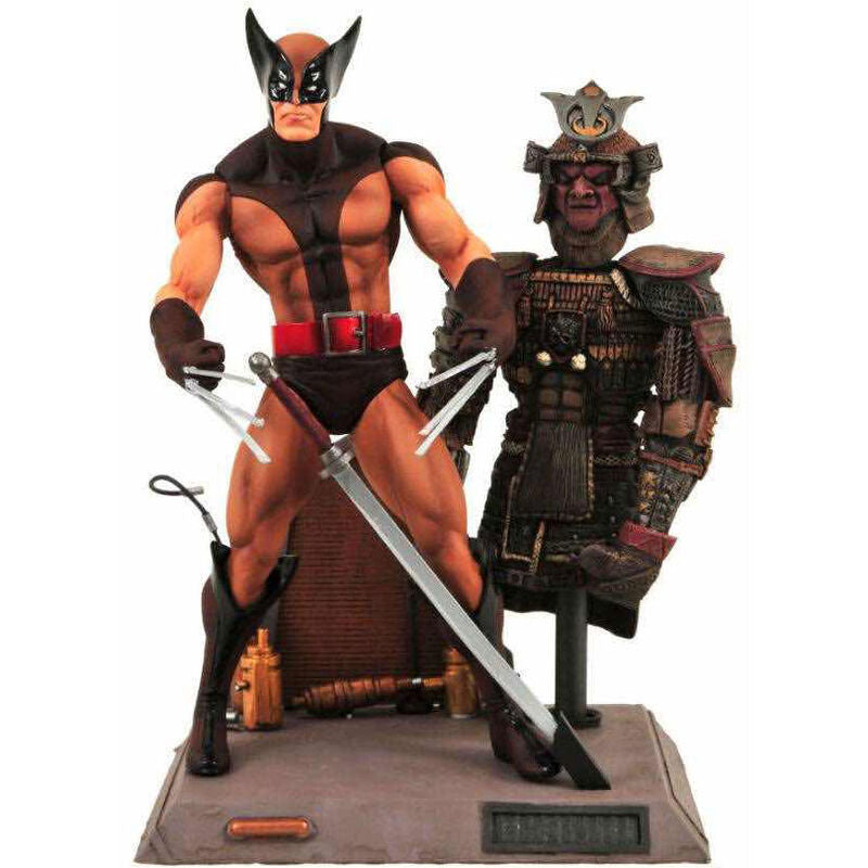 Diamond Select Figura Brown Lobezno Marvel Select 18 cm