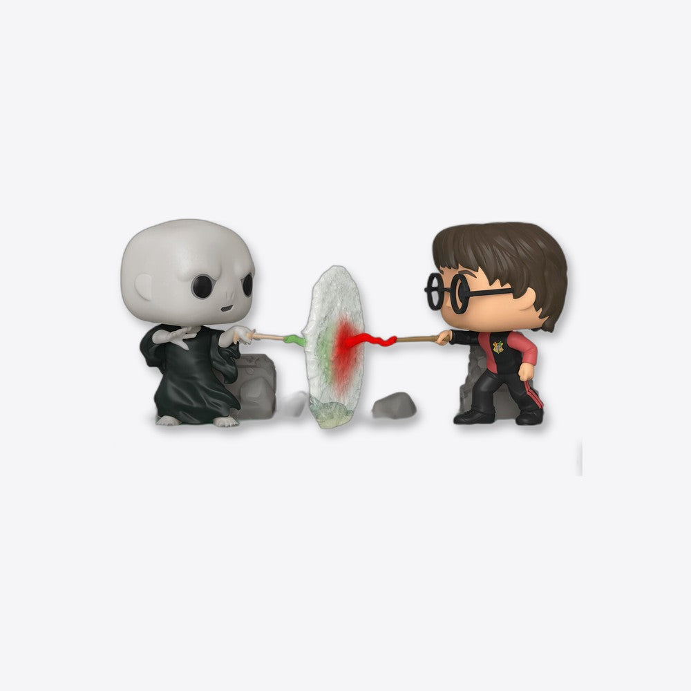 Funko Figura POP Moment Harry Potter Harry vs Voldemort (imagen 4 de 6)