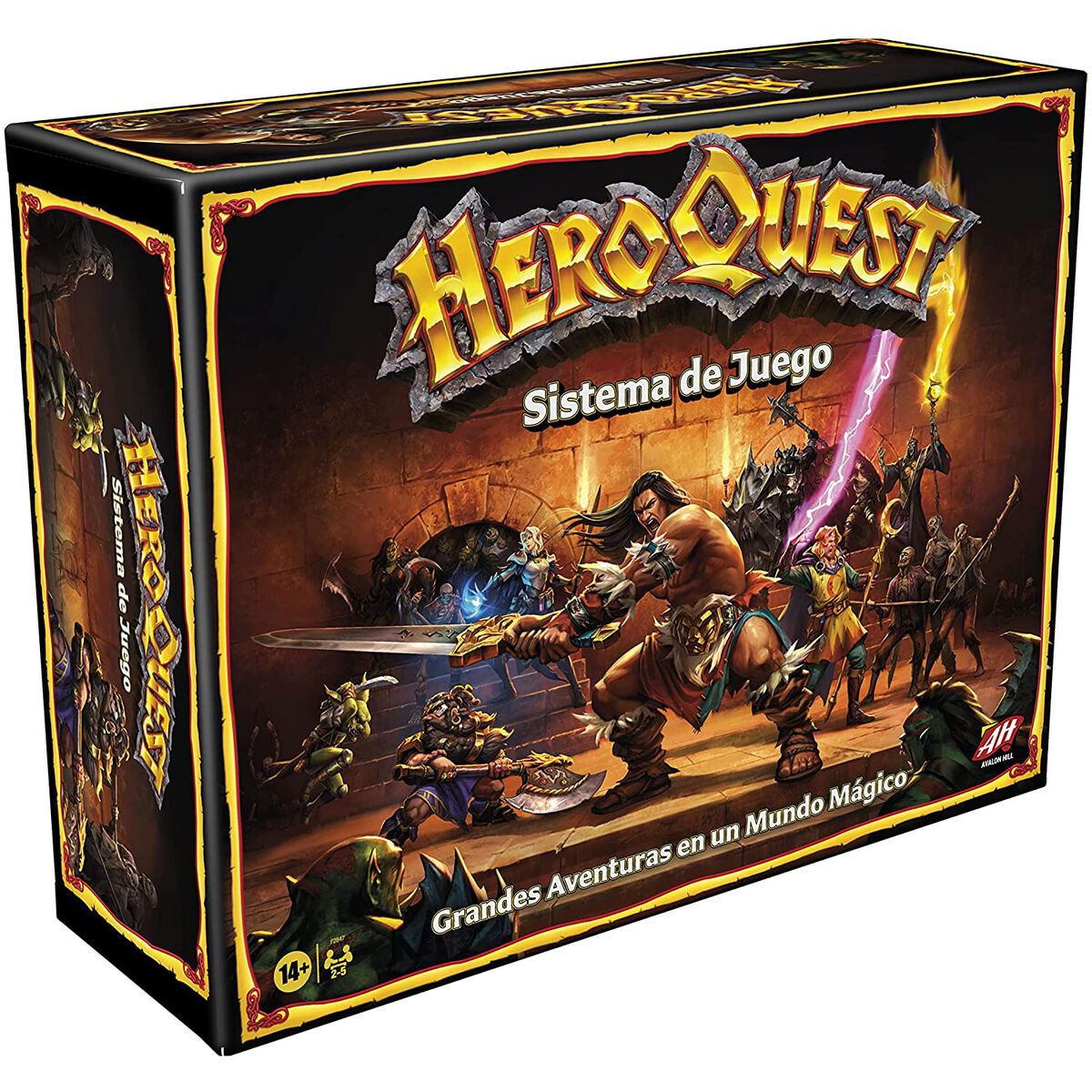 Hasbro Juego de Mesa HeroQuest Aventuras en Mazmorras Avalon Hill español (imagen 3 de 5)