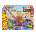 Mattel Estation de Bomberos Hot Wheels City