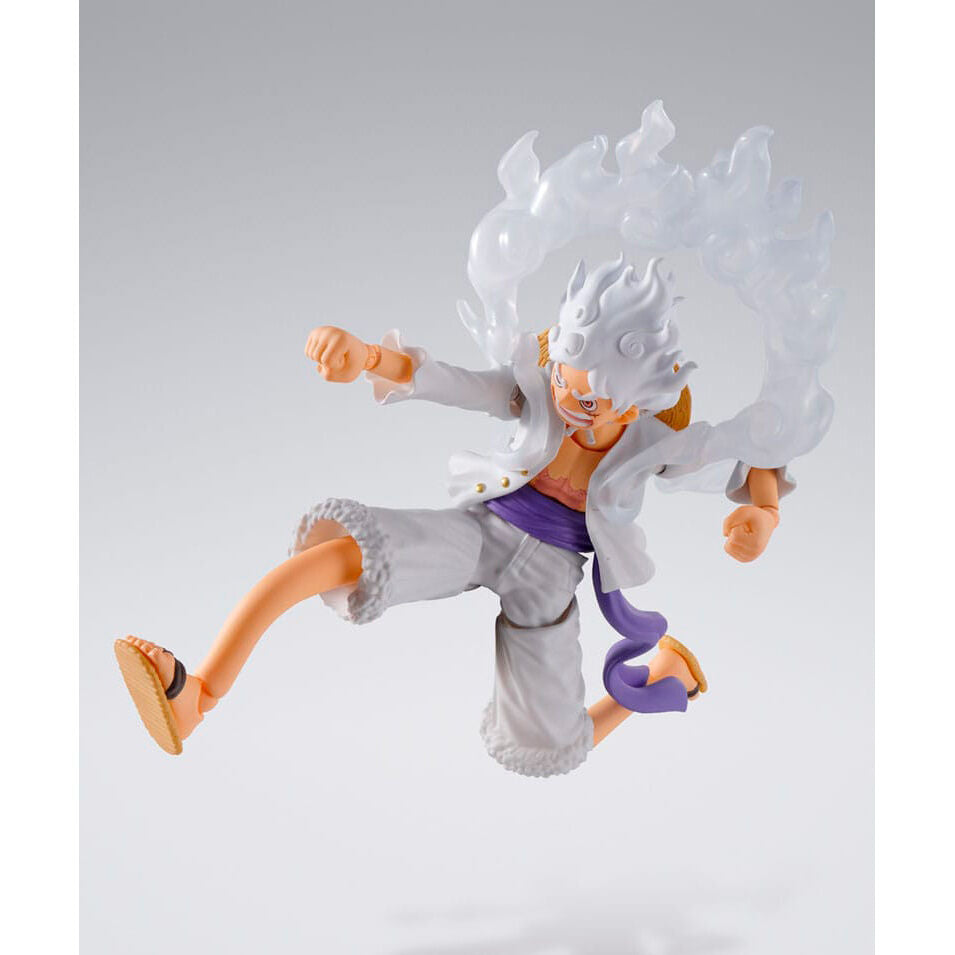 Tamashii Nations Figura S.H. figuarts Monkey D Luffy Gear 5 One Piece 15,5cm (imagen 5 de 6)