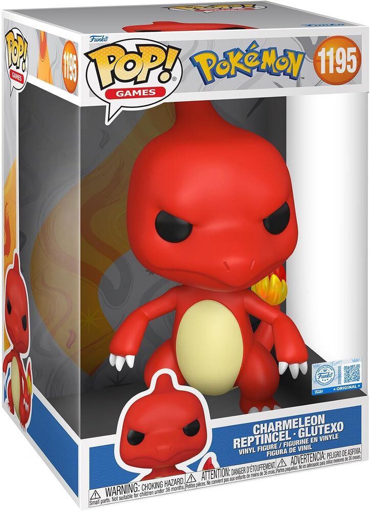 Pokemon Figura POP Jumbo Charmeleon Funko
