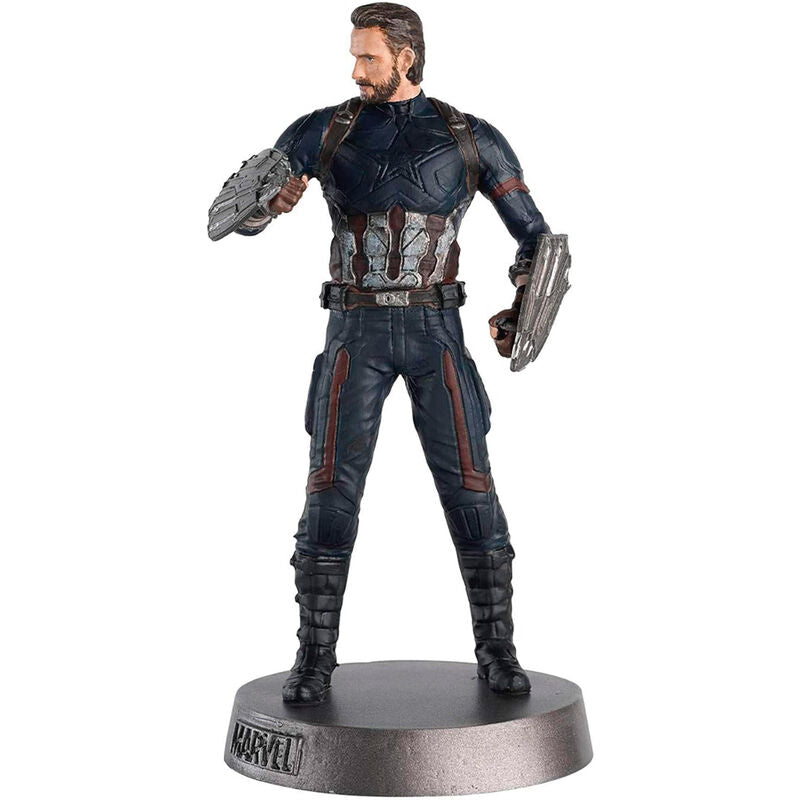 Eaglemoss Hero Collector Figura Capitan America Heavyweights Infinity Wars Los Vengadores Avengers Marvel