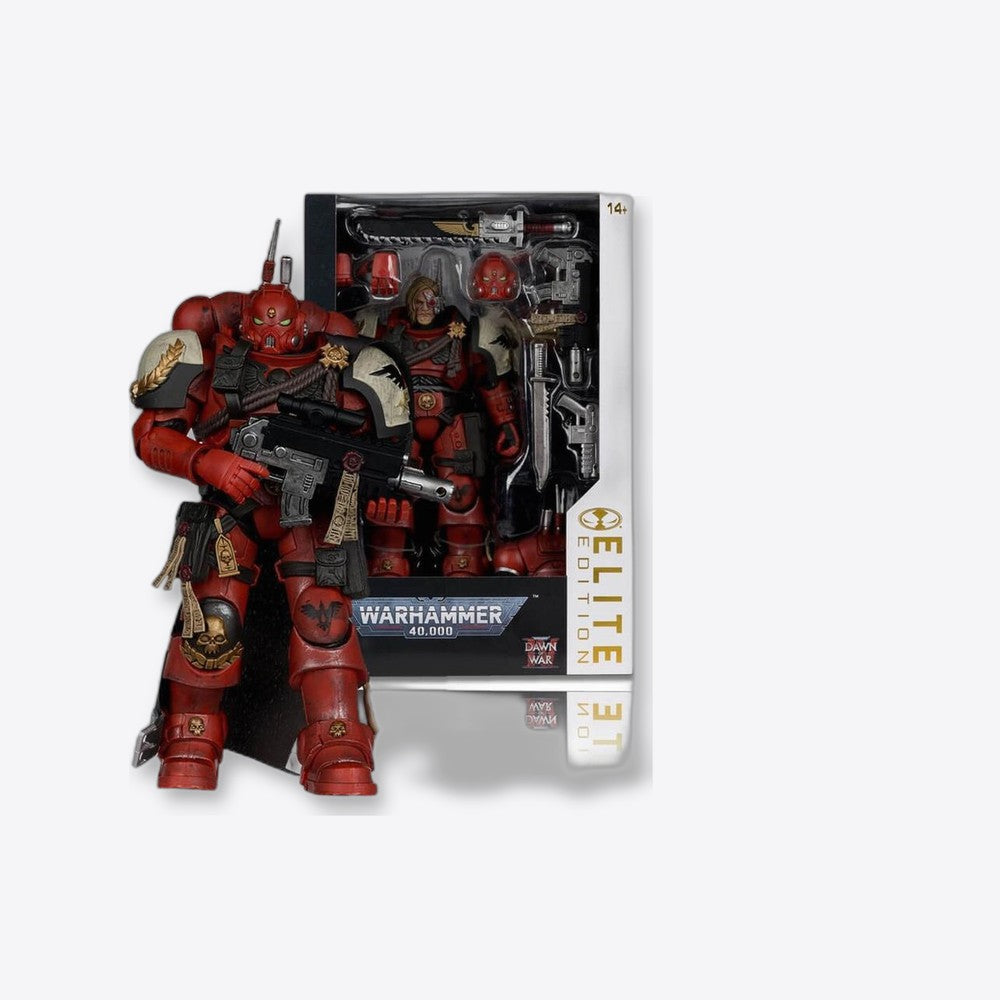 Figura mcfarlane toys warhammer 40k dawn of war 4 captain cyrus elite edition 18cm (imagen 6 de 6)