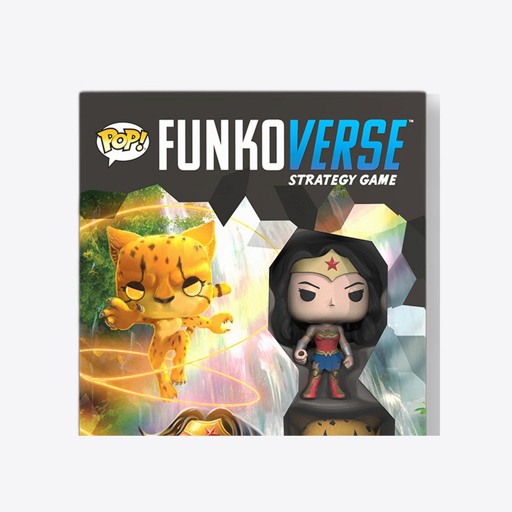 Juego de mesa funkoverse dc edicion 102 wonder woman & cheetah ingles (imagen 3 de 6)