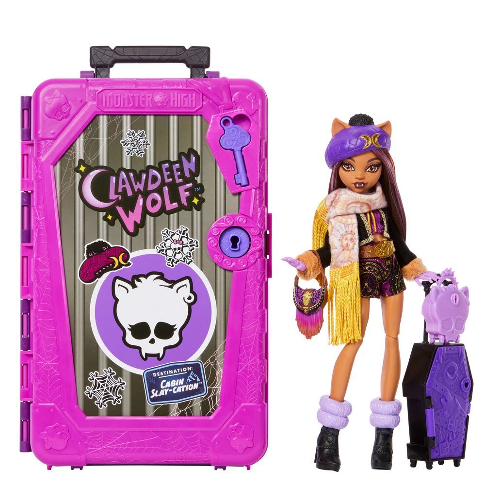 Mattel Muñeca Clawdeen Wolf y Armario Skulltimate Secrets Monster High (imagen 3 de 6)