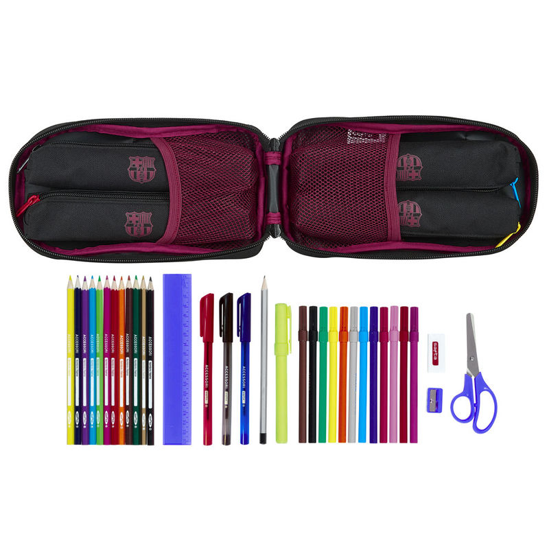 Safta Minimochila con 4 portatodos completos F.C. Barcelona Layers (imagen 2 de 4)