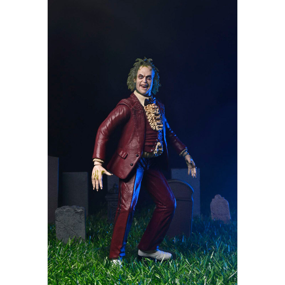 Neca Figura Beetlejuice 1988 Red Tuxedo Beetlejuice 18cm (imagen 4 de 6)