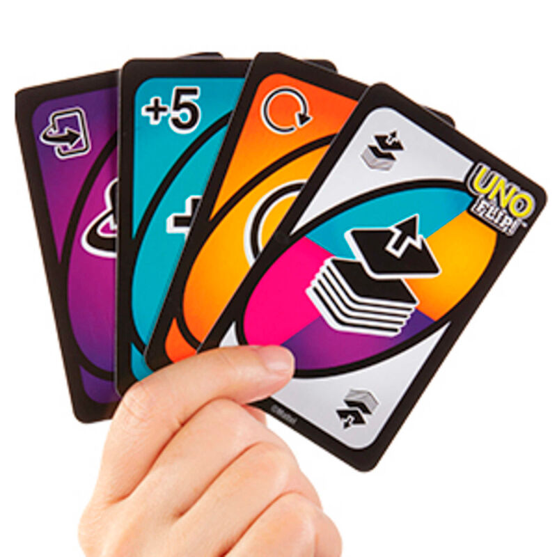 UNO Flip! Juego de Cartas Doble Cara Mattel Familiar