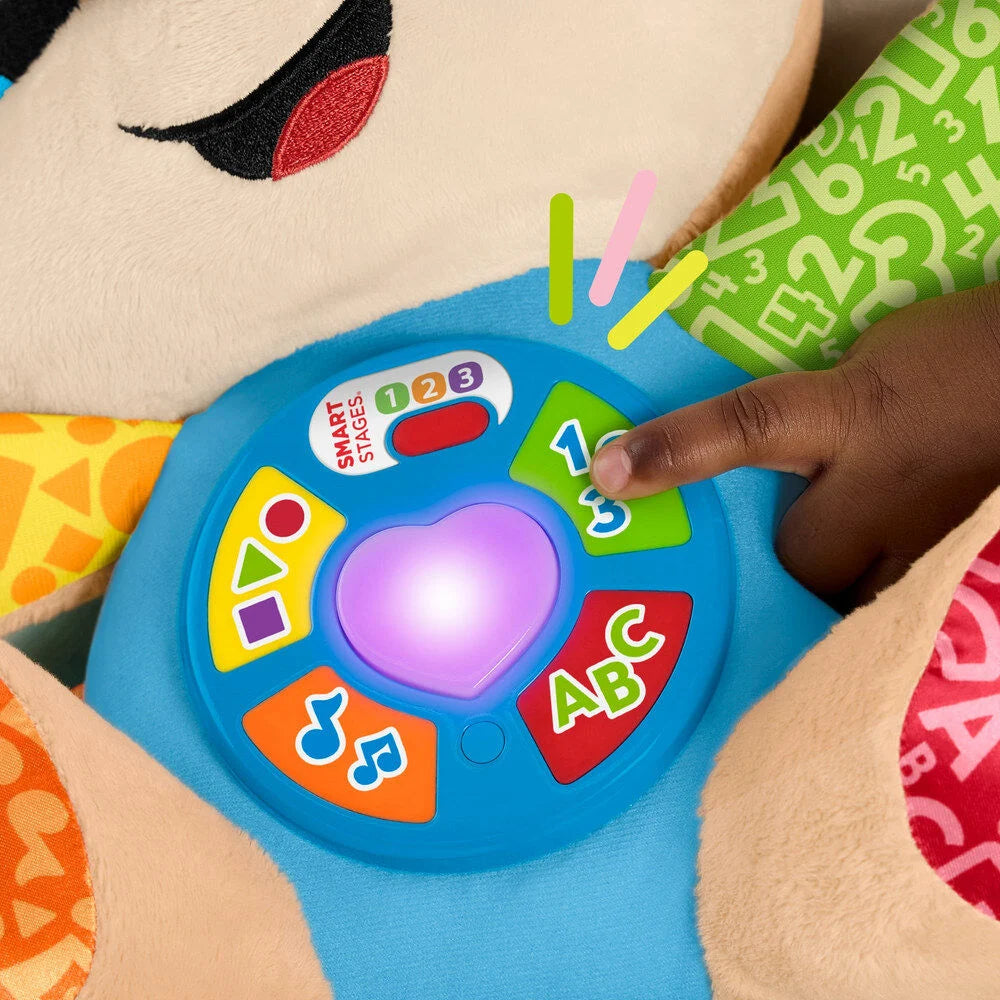 Fisher-Price Peluche Perrito Aprende Conmigo Rie y Aprende (imagen 3 de 6)