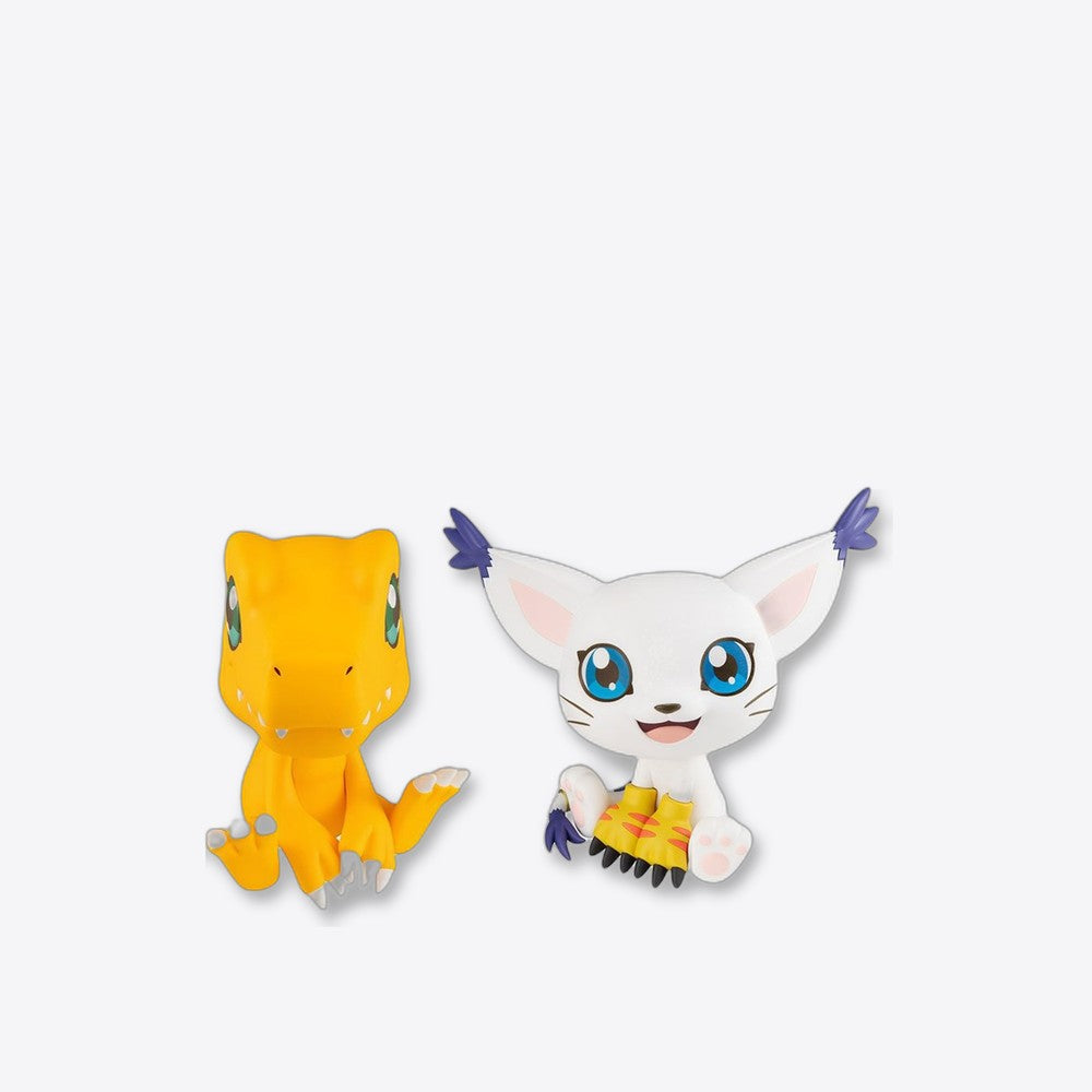 Figuras megahouse digimon lookup pack agumon & tailmon (imagen 4 de 6)