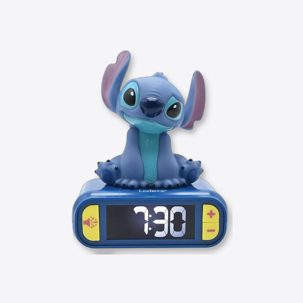 Lexibook Despertador 3D digital Stitch Disney luz y sonido (imagen 3 de 6)