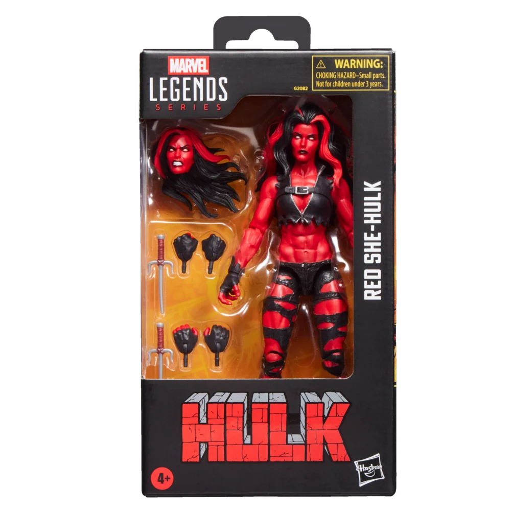 Marvel Legends Figura Hulka Roja She-Hulk 15cm Hasbro