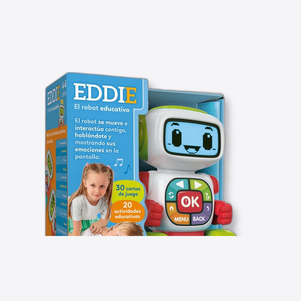 Clementoni Robot Educativo Eddie (imagen 4 de 6)