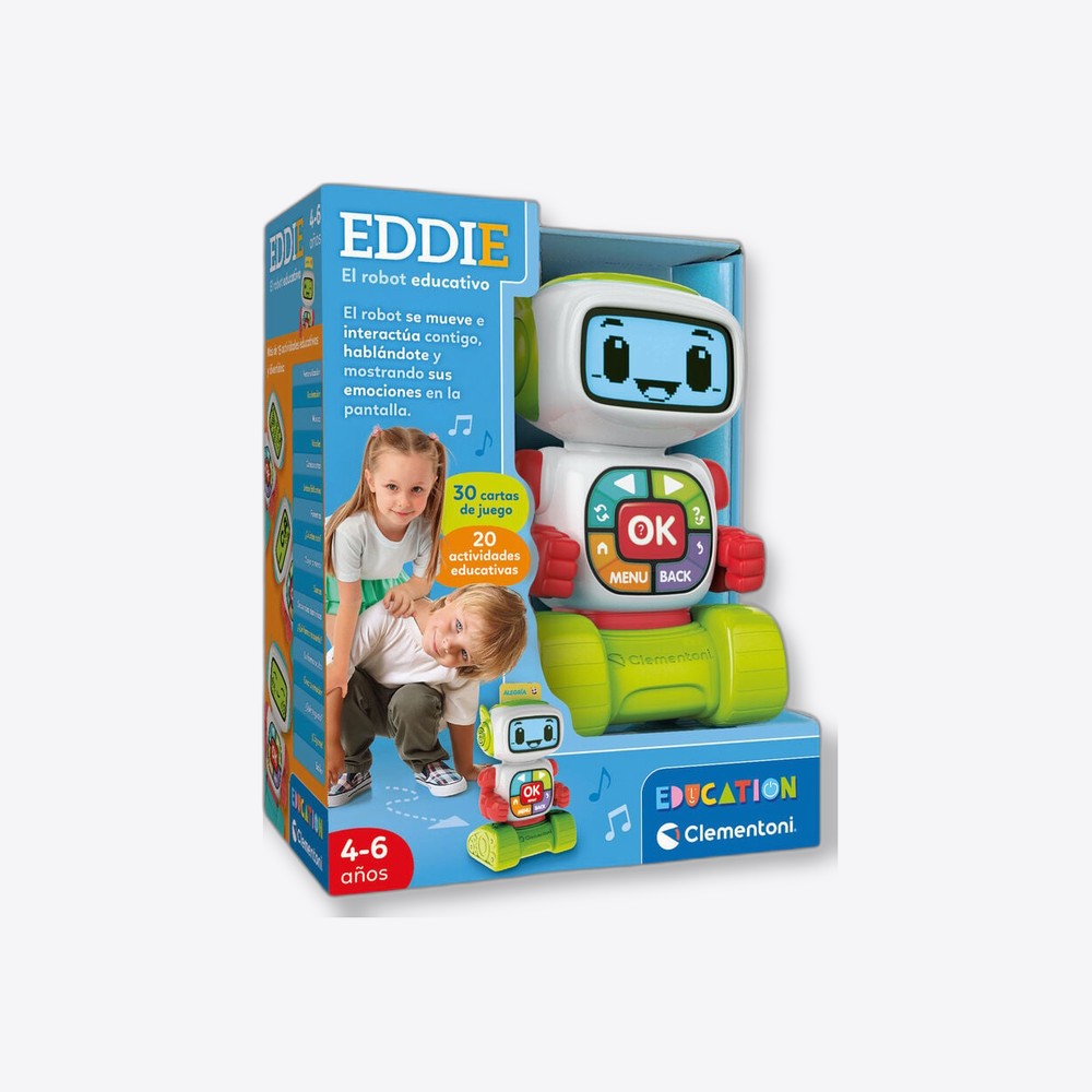 Clementoni Robot Educativo Eddie (imagen 3 de 6)