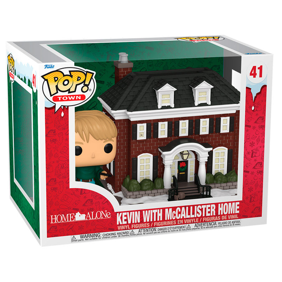 Funko Figura POP Town Home Alone Kevin with McCallister Home