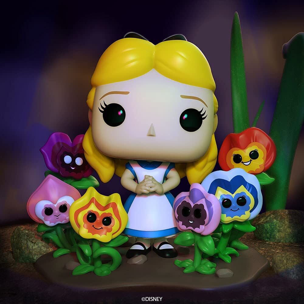 Funko Figura POP Disney Alicia en el Pais de las Maravillas 70th Alice with Flowers (imagen 3 de 4)