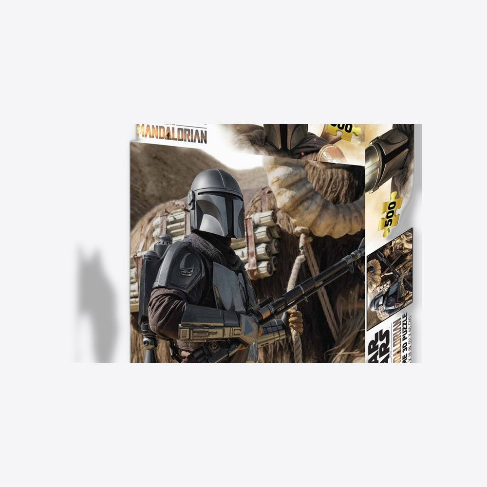 Desconocido Puzle lenticular prime 3d 500 piezas the mandalorian el mandaloriano 500 piezas (imagen 5 de 6)