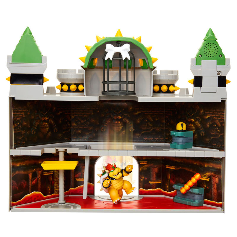Jakks Pacific Playset Castillo Bowser deluxe Mario Bros (imagen 4 de 10)