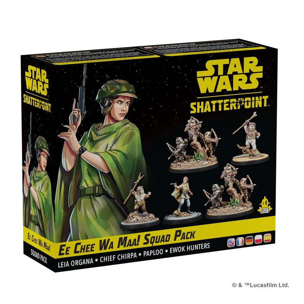 Asmodee Juego de mesa star wars shatterpoint ee chee wa maa! squad pack