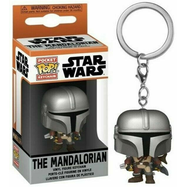Llavero Pocket POP Star Wars The Mandalorian - The Mandalorian | Funko
