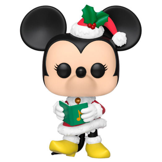 Disney Figura POP Minnie Mouse Navideña Funko Coleccionable