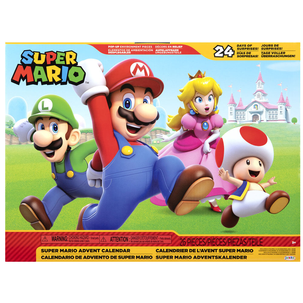 Jakks Pacific Calendario Adviento Super Mario Bros (imagen 2 de 5)