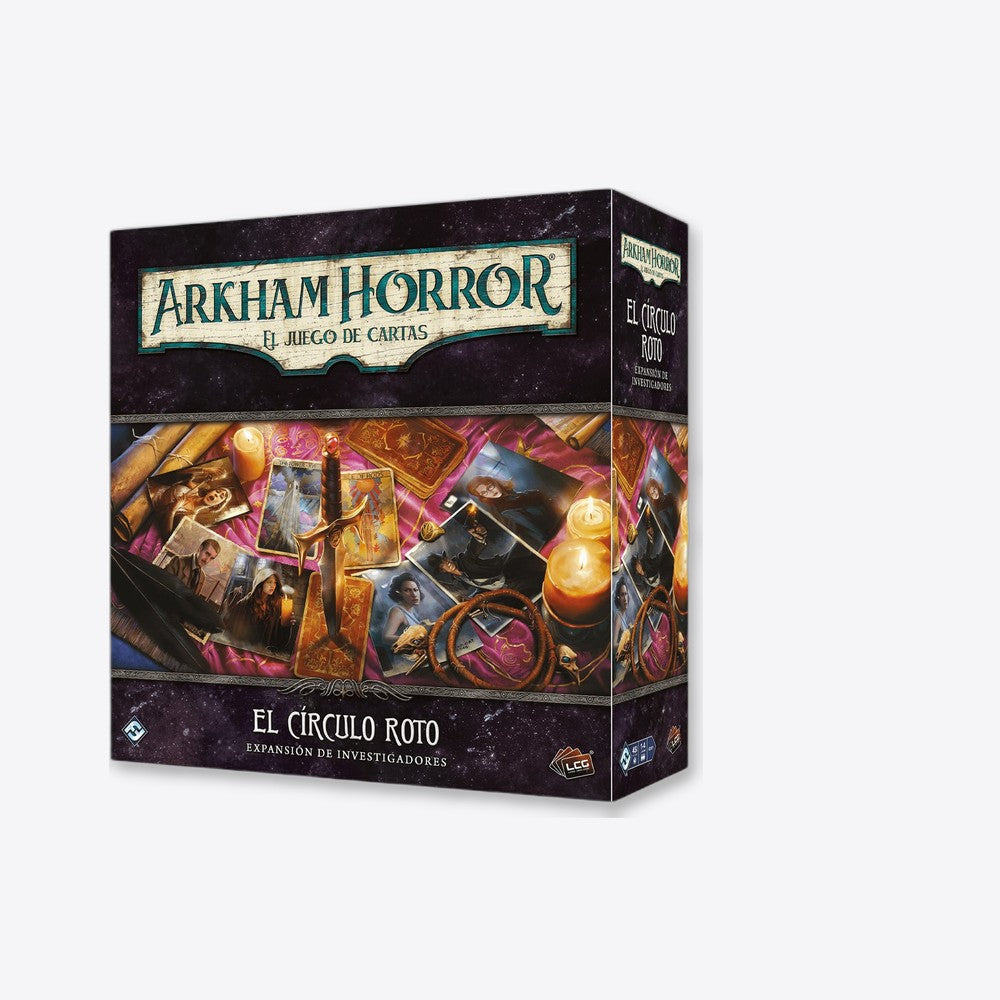 Asmodee Juego de mesa arkham horror lcg el circulo roto expansion investigadores edad recomendada 14 años (imagen 6 de 6)