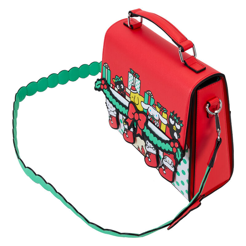 Bolso bandolera Christmas Hello Kitty Sanrio Loungefly (imagen 4 de 7)