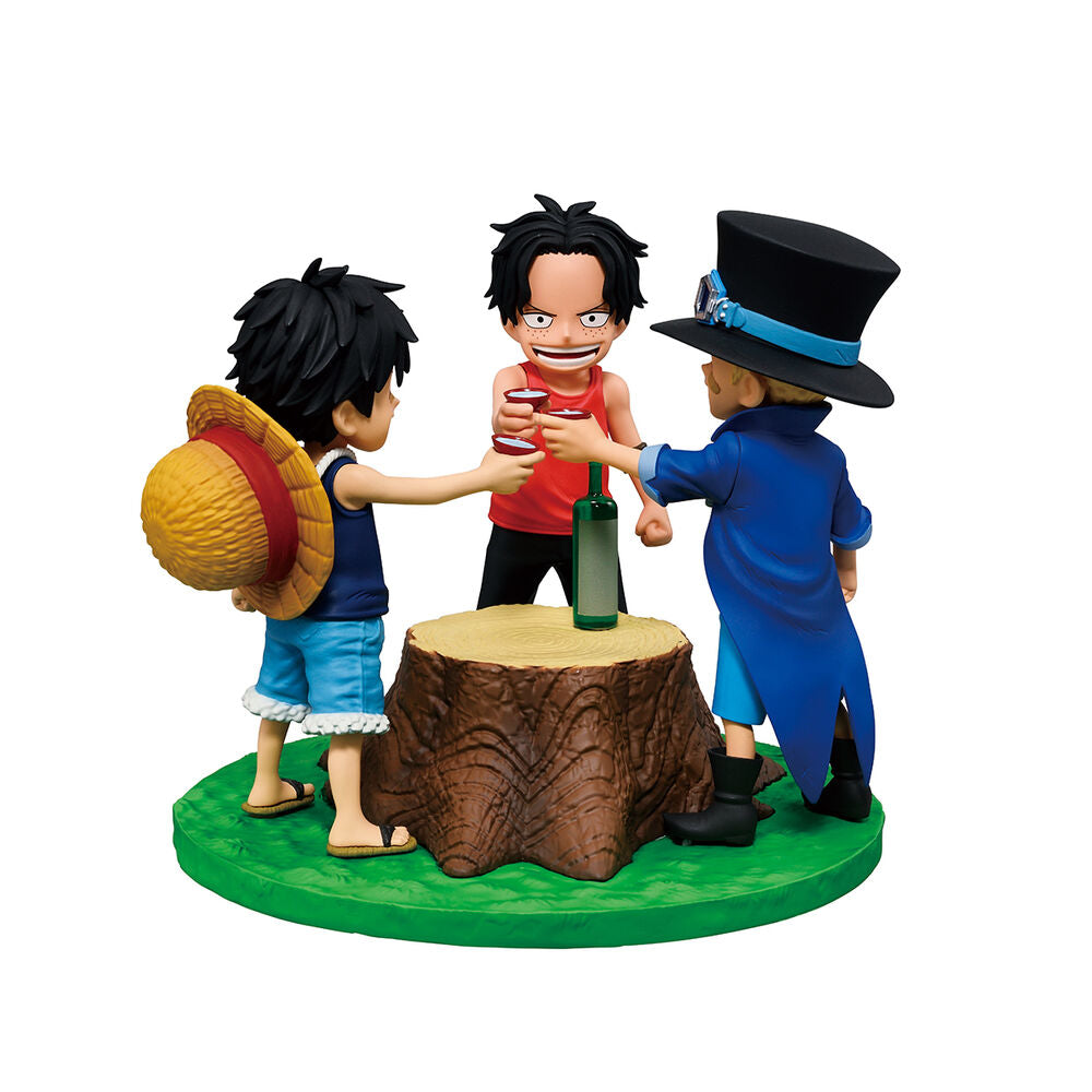 Banpresto Figura Ichibansho Ace & Sabo & Luffy Dramatic Memories One Piece 10cm (imagen 2 de 5)