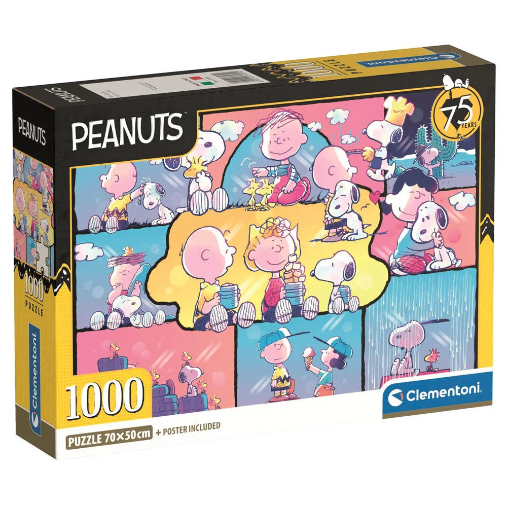 Snoopy Puzzle 1000 Piezas - Juguete Oficial | Clementoni