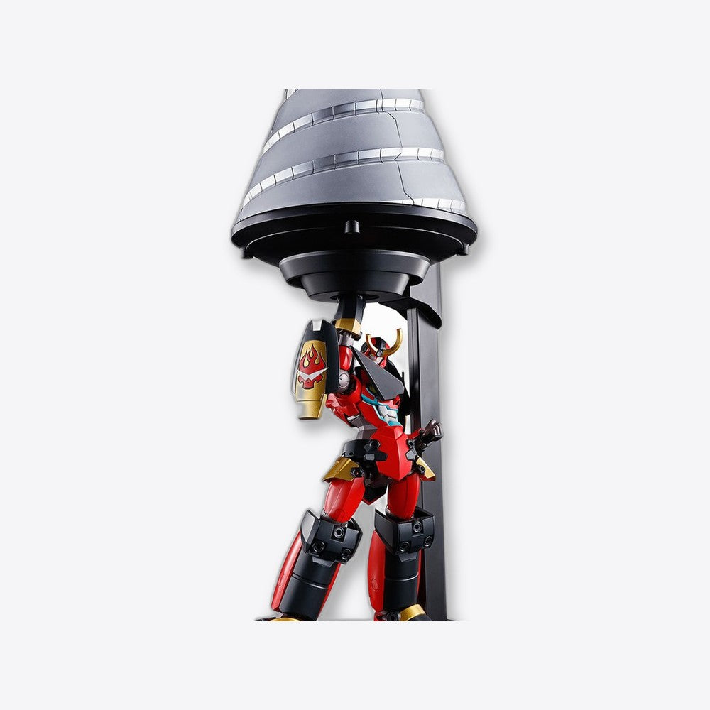 Figura tamashii nations tengen toppa gurren lagann soul of chogokin gx - 107 gurren lagann & giga drill set (imagen 5 de 6)